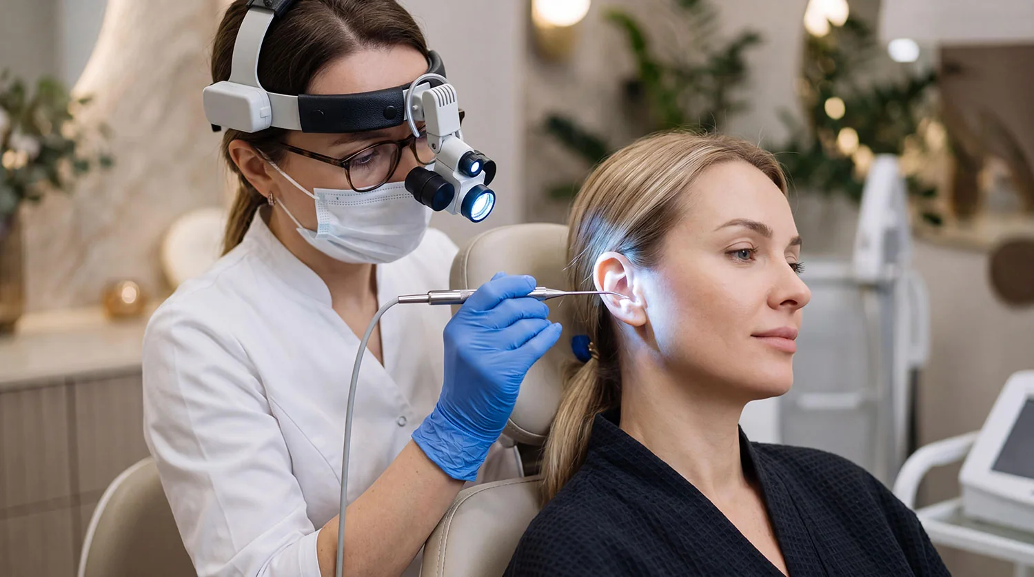 Professional ear cleaning and ear wax removal in Colchester